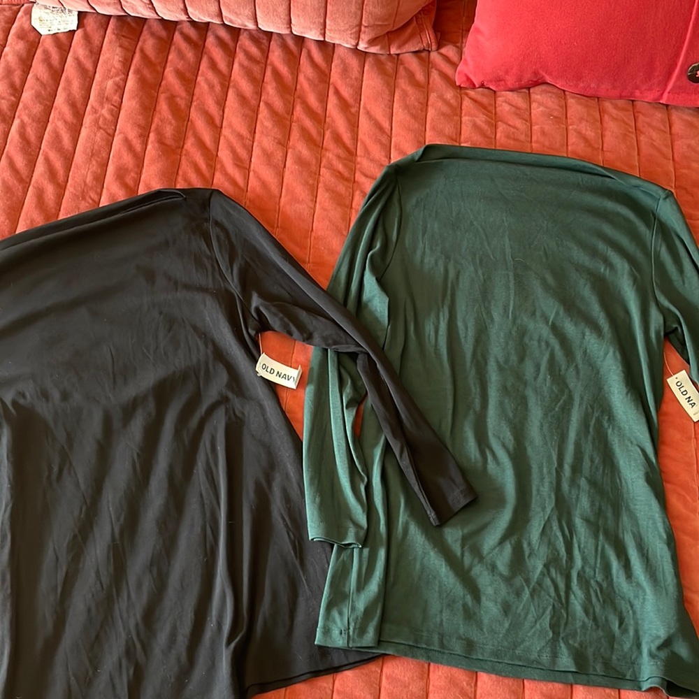 NWT! A pair of boatneck tops